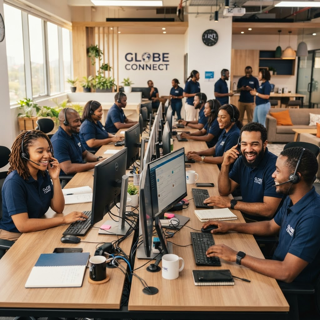 Customer service team